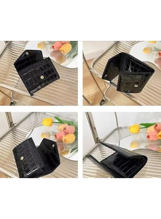 Women's wallet, credit card holder, women's and girls' pocket wallet, ID and ATM card holder, leather cash wallet - Image 2